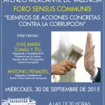 Foro Sensus Communis -30 septiembre